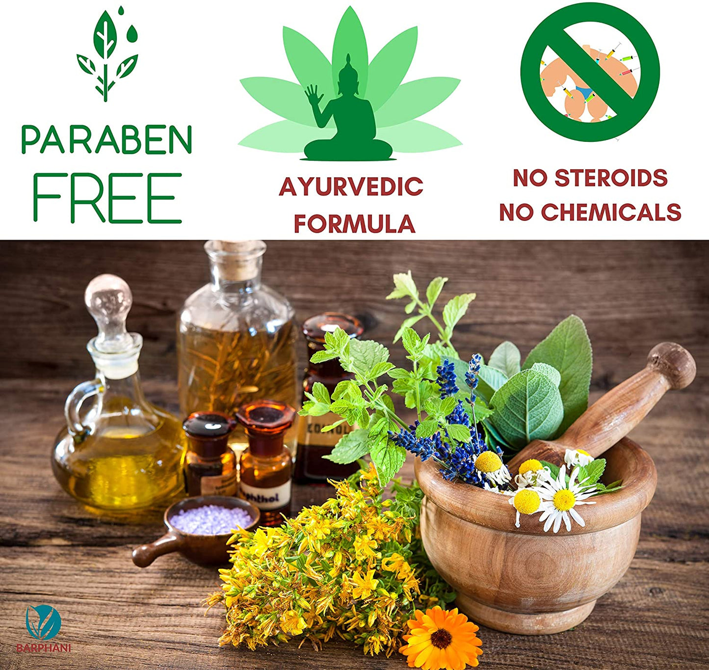 ഷിംഗിൾസിനുള്ള ബാർഫാനി ക്രീം (ഹെർപ്പസ്) ആശ്വാസം പ്രകൃതി ആയുർവേദ ഹെർപ്പസ് സോസ്റ്റർ പൊട്ടിപ്പുറപ്പെടുന്നതിനുള്ള ഫോർമുല വേദനാജനകമായ ചുണങ്ങു നാഡി വേദന - 4{20g x 4) പായ്ക്ക്