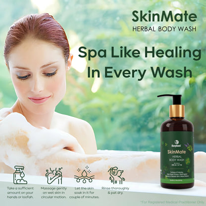 SkinMate Herbal Body Wash-200ml