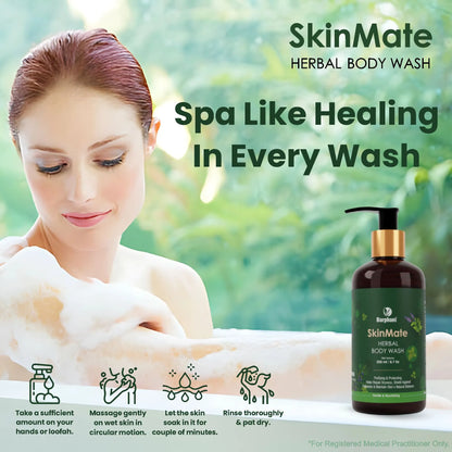 SkinMate Herbal Body Wash-200ml
