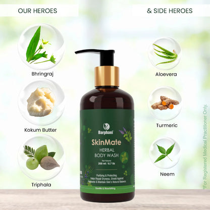 SkinMate Herbal Body Wash-200ml
