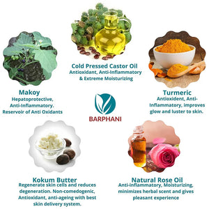 বারফানি একজিমা রিলিফ ক্রিম-প্রাকৃতিক (কোন স্টেরয়েড নেই) একজিমা ডার্মাটাইটিস দাদ ছত্রাকের সংক্রমণ ত্বকের ফুসকুড়ি চুলকানি ডার্ক স্পট রিমুভার প্যাক অফ 4(20gx4)