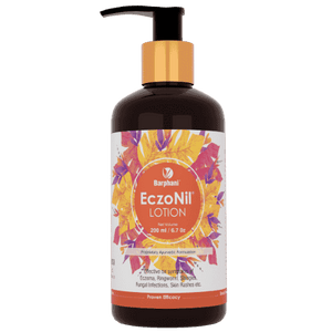 Barphani EczoNil Lotion 200ml Natural Herbal Formula For Eczema-Prone Dermatitis Herpes Ringworm & Fungal Skin | Dry Skin Soothing Skin Repair Formula