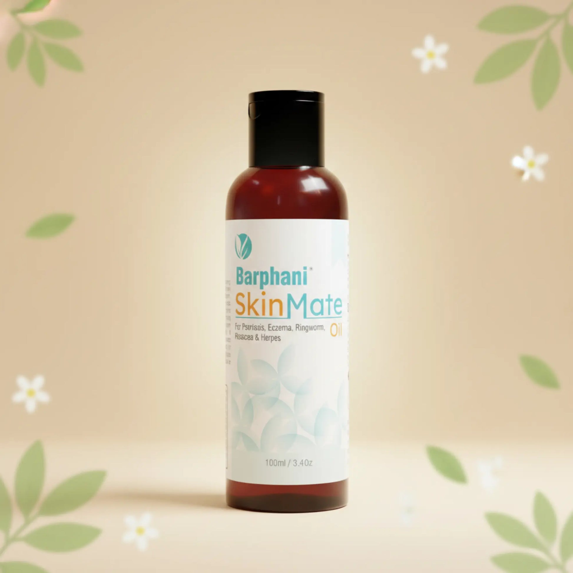 SkinMate Oil - Pre-Shower Calming Oil for Very Dry, Flaky, Itch-Prone Skin & Scalp